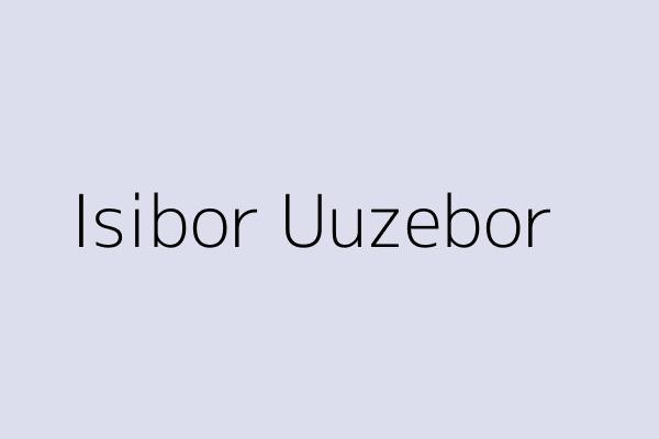 Isibor Uuzebor